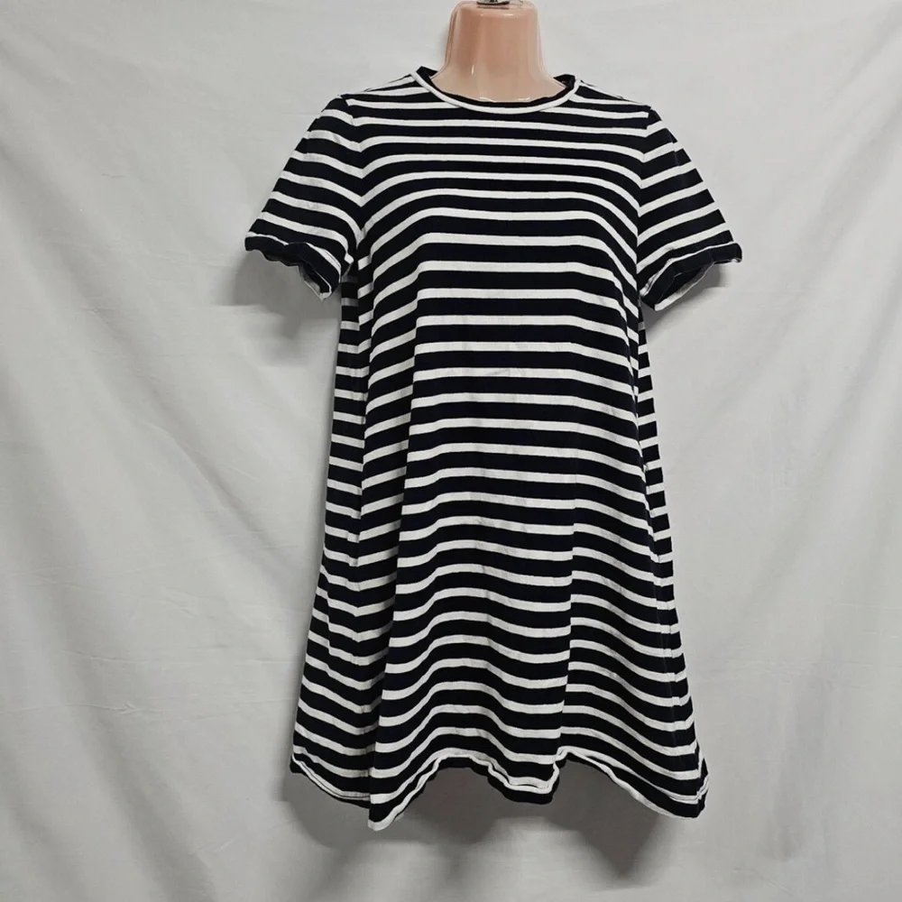 Kate spade, stripe, zip back knit dress size small - Picture 2 of 11